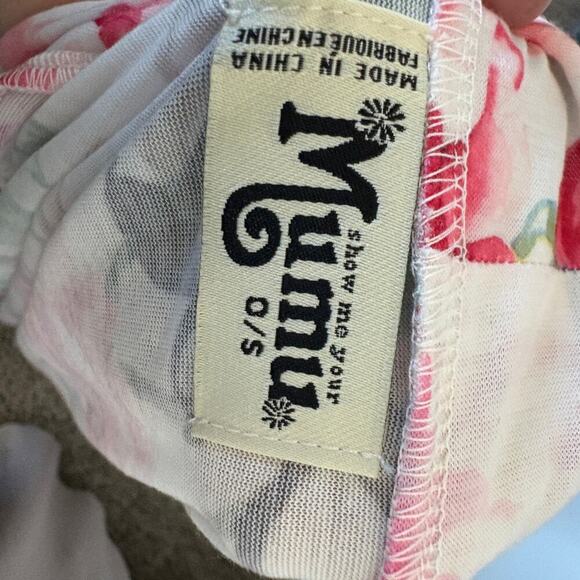 Show Me Your Mumu Floral Robe Kimono Pink Peony Print O/S Bridesmaid Resort Soft - Picture 5 of 5